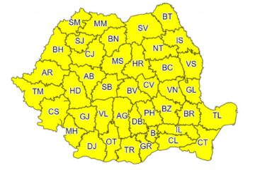 Cod galben în întreaga țară