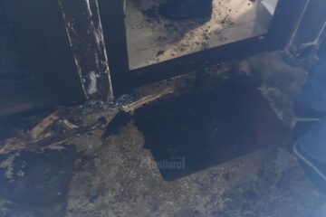 Focul a fost pus intenționat