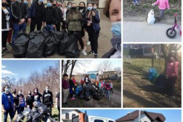 15 acțiuni de ecologizare, peste 200 de voluntari și sute de deșeuri adunate în Rădăuți, în cadrul campaniei ,,Încurajăm faptele bune!”