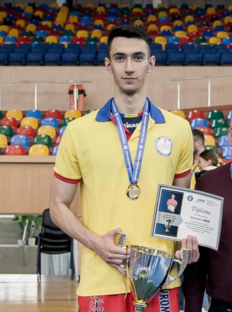 Alexandru Rață a debutat cu succes pentru Naționala de seniori a României
