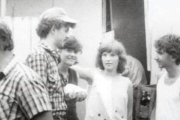Gabriela Eminovici, cu prietenii de la Suceava, în 1981