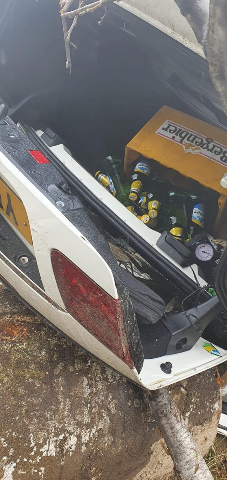 Accident violent la Bilca