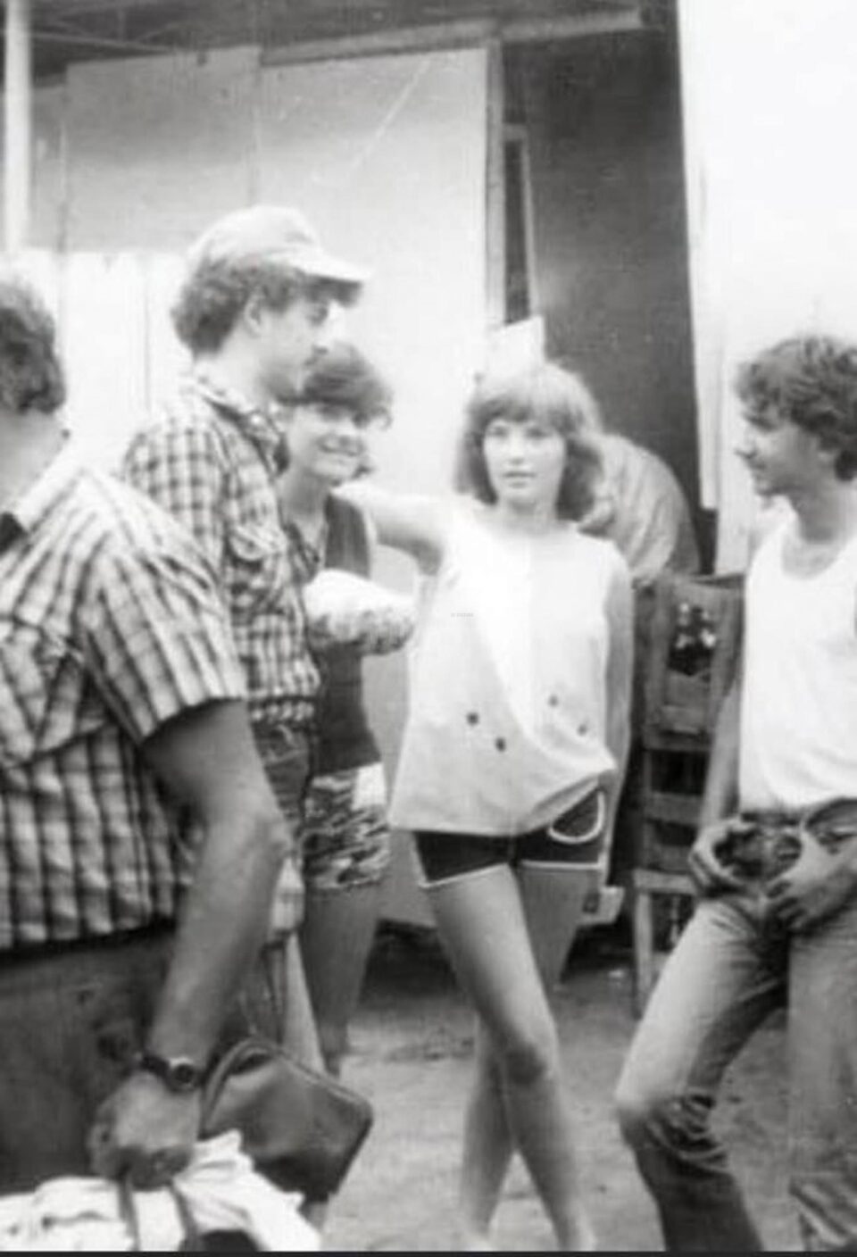 Gabriela Eminovici, cu prietenii de la Suceava, în 1981