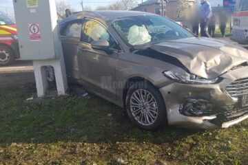 accident cornu luncii