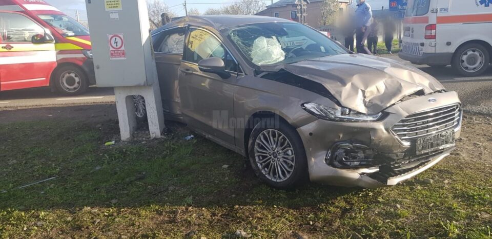 accident cornu luncii