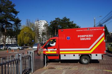 Cadrele medicale SAJ au predat victima echipajului SMURD TIM, care a transportat-o la Unitatea de Primiri Urgențe Suceava