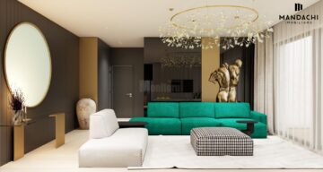 Interioare compartimentate inteligent, cu lumină naturală și băi ventilate natural, la Mandachi Twins 4