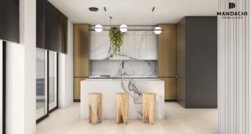 Interioare compartimentate inteligent, cu lumină naturală și băi ventilate natural, la Mandachi Twins 2