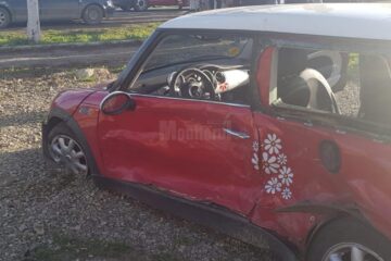 Mașinile implicate în accidentul de la Cornu Luncii