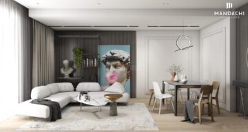 Interioare compartimentate inteligent, cu lumină naturală și băi ventilate natural, la Mandachi Twins 8