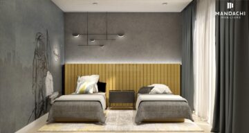 Interioare compartimentate inteligent, cu lumină naturală și băi ventilate natural, la Mandachi Twins 7