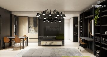 Interioare compartimentate inteligent, cu lumină naturală și băi ventilate natural, la Mandachi Twins 6