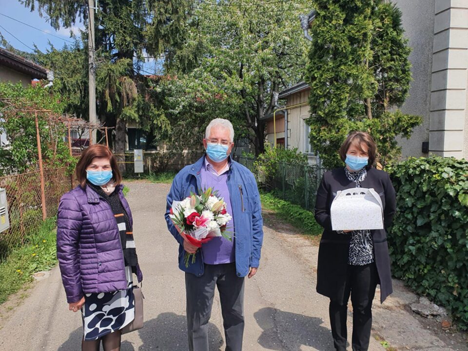 Cel mai vârstnic cetățean al Sucevei, sărbătorit la împlinirea a 104 ani