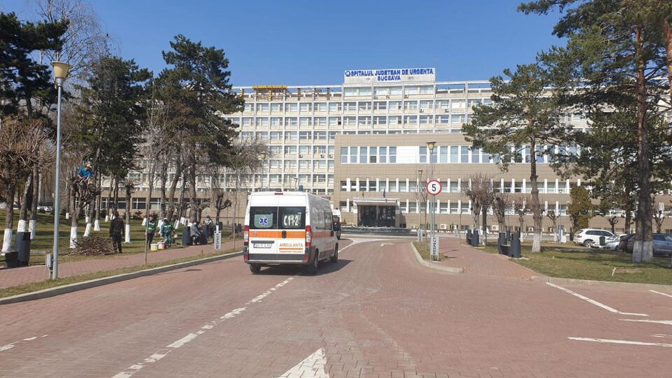 Copilul a fost internat la Spitalului Județean Suceava