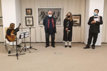 Expoziție de pictură și lansarea albumului monografic Mircea V. Hrișcă - „Emoție și spiritualitate”, la Muzeul de Istorie