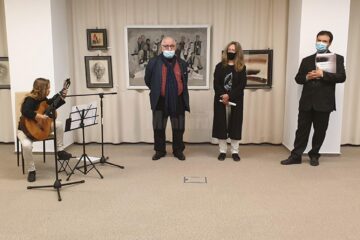 Expoziție de pictură și lansarea albumului monografic Mircea V. Hrișcă