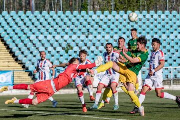 Foresta a ieșit șifonată rău după partida de la Galați. Foto Facebook-Sportul Ilustrat