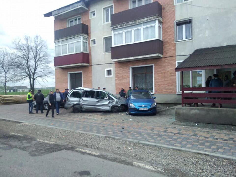 Accidentul de la Gălănești. Foto facebook Ionel Gherman