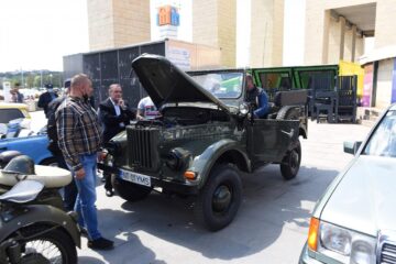 Un M 461 datând din anii 70, aflat cândva în exploatarea Armatei