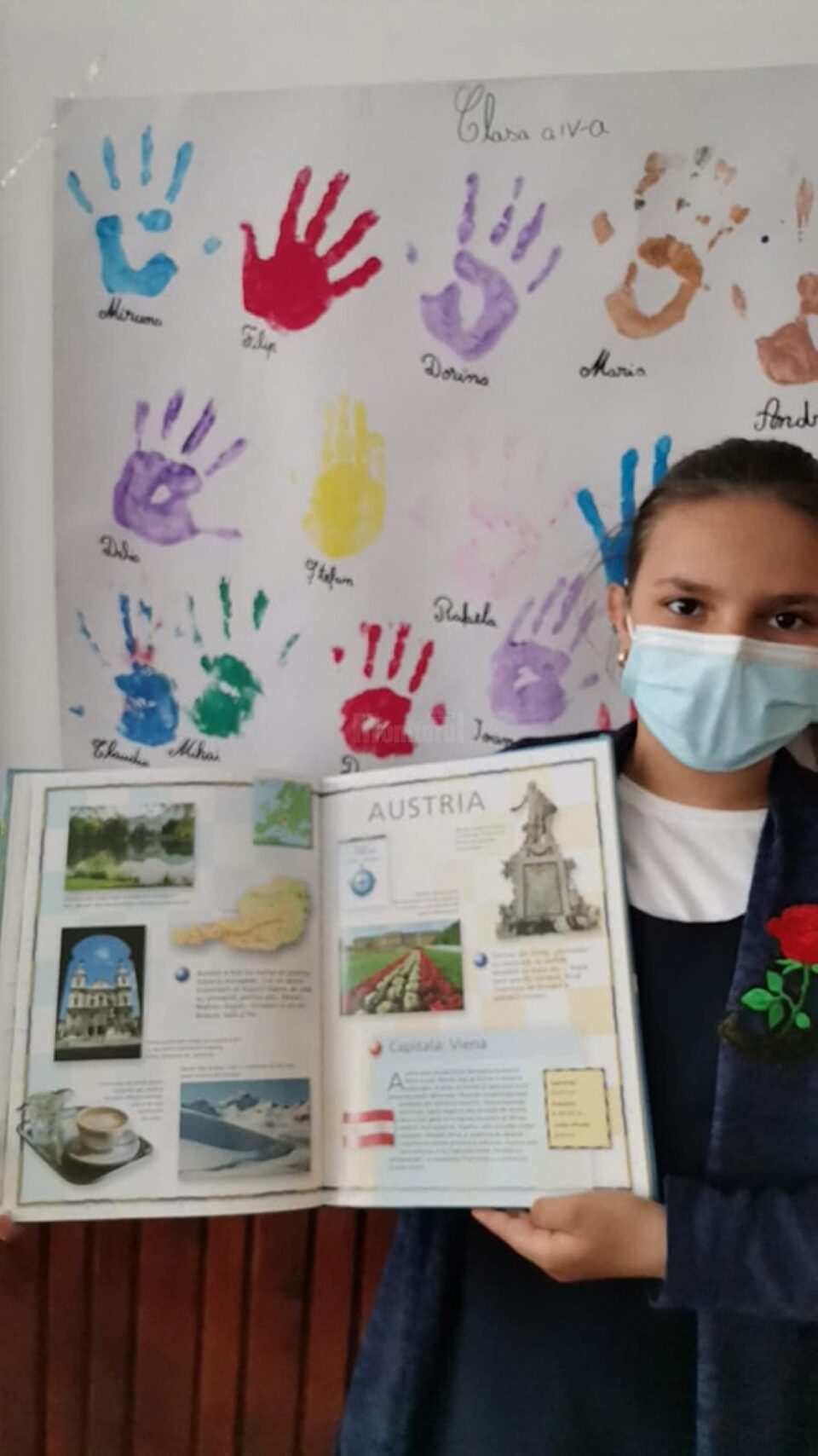 Proiectul educativ „9 Mai – Ziua Europei”, la Școala Gimnazială Pârteștii de Sus