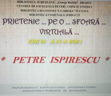 „Prietenie... pe o... sfoară... virtuală”, ediția a IX-a, la Șerbăuți