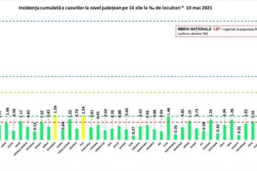 Incidența cazurilor