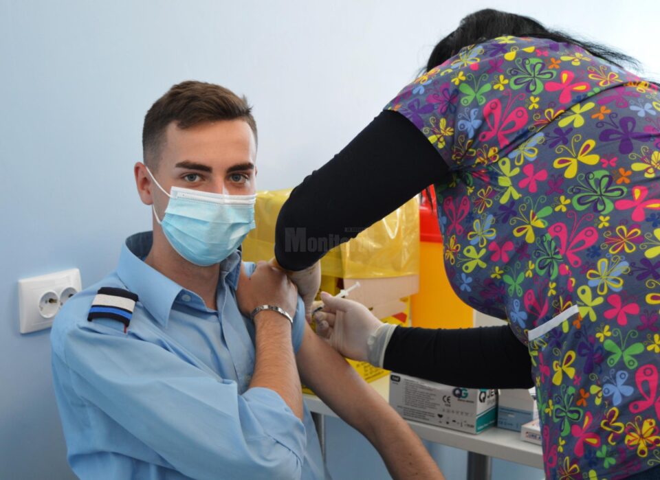 140 de elevi de la Colegiul Militar „Ștefan cel Mare” au optat pentru vaccinarea împotriva virusului SARS-CoV-2