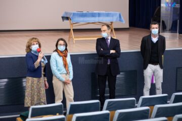 Sanda-Maria Ardeleanu, Gina Puică, Eric Poppe, Laurent Couderc FOTO Ema Motrescu