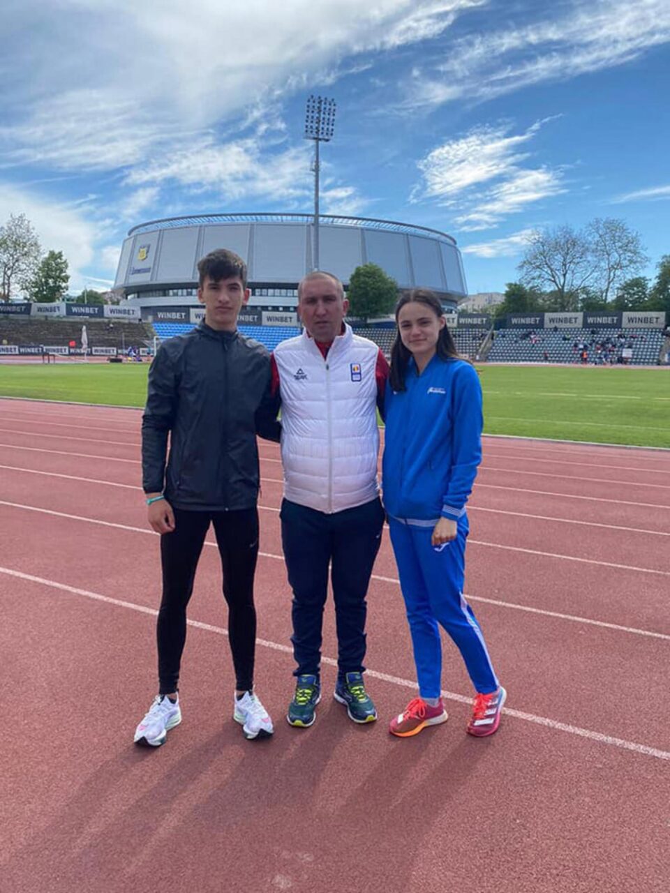 Cristian Prâsneac și sportivii săi