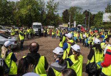 Aproape 1.000 de saci cu gunoaie strânși din parcul Șipote și pădurea Zamca