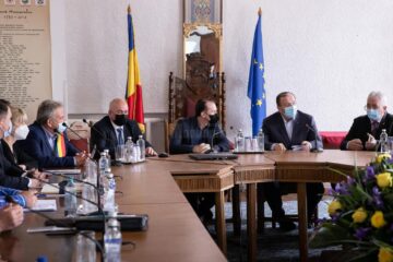 Gheorghe Flutur i-a prezentat premierului Florin Cîțu proiectele de dezvoltare din județul Suceava