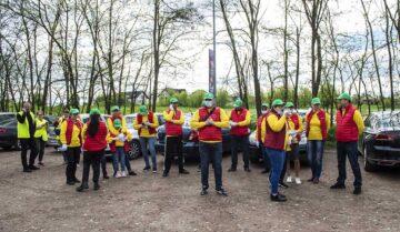Aproape 1.000 de saci cu gunoaie strânși din parcul Șipote și pădurea Zamca