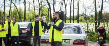 Aproape 1.000 de saci cu gunoaie strânși din parcul Șipote și pădurea Zamca