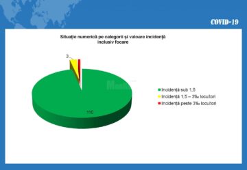 Situația numerică pe județ
