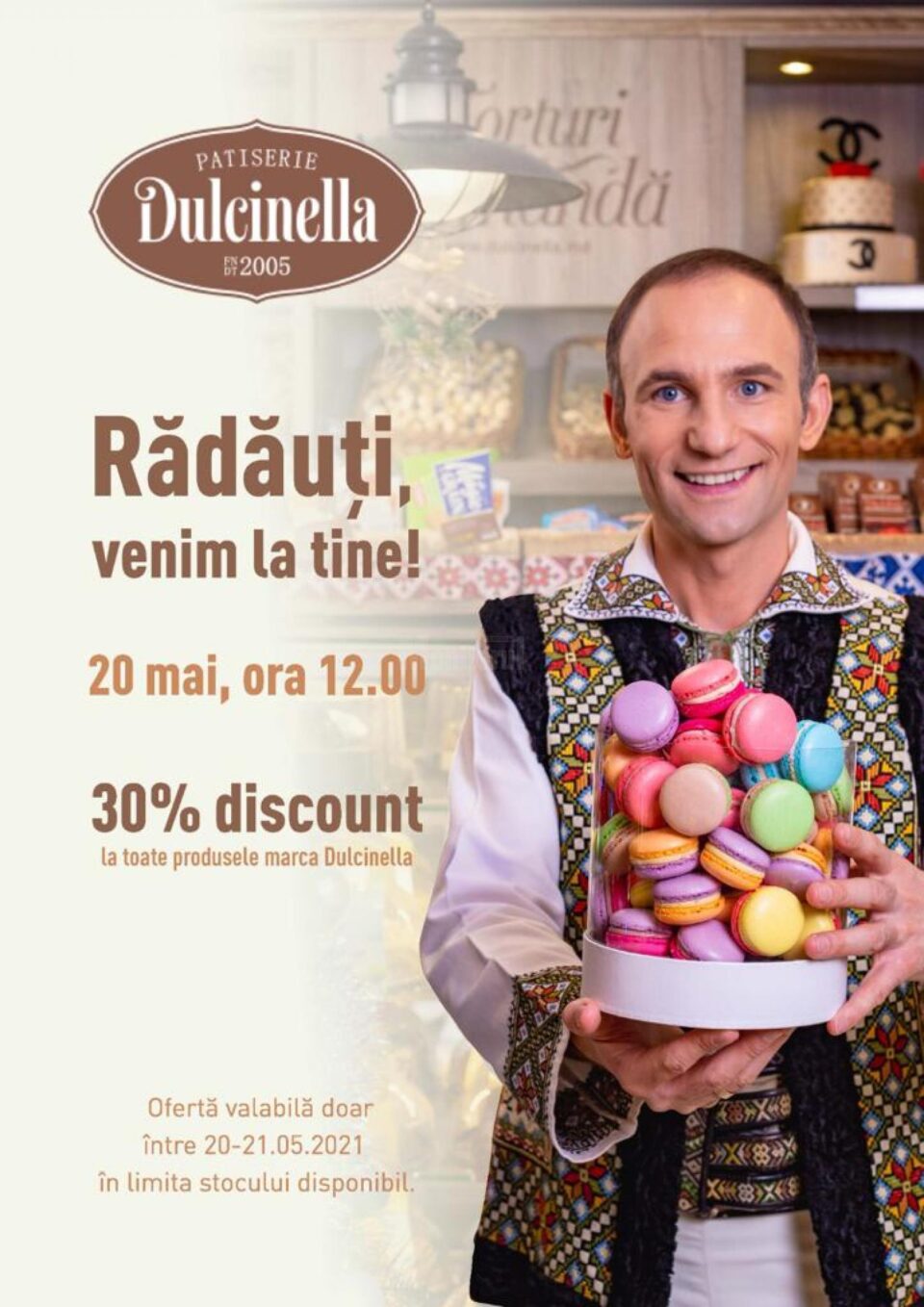Dulcinella deschide joi un nou Atelier de Bunataturi la Radauti