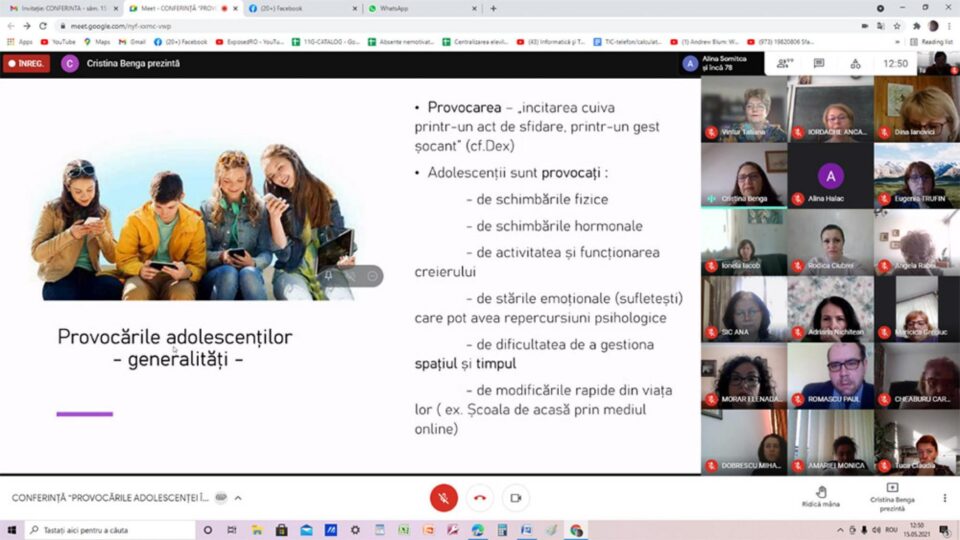 Provocările adolescenței în online și offline