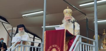 Șase ierarhi au săvârșit slujba Parastasului, la împlinirea unui an de la trecerea la cele veșnice a ÎPS Pimen, la Mănăstirea „Sfântul Ioan cel Nou”