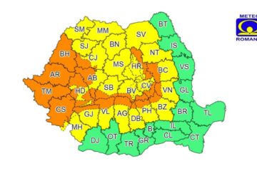 Un nou Cod Galben de ploi a fost emis pentru întreg județul Suceava