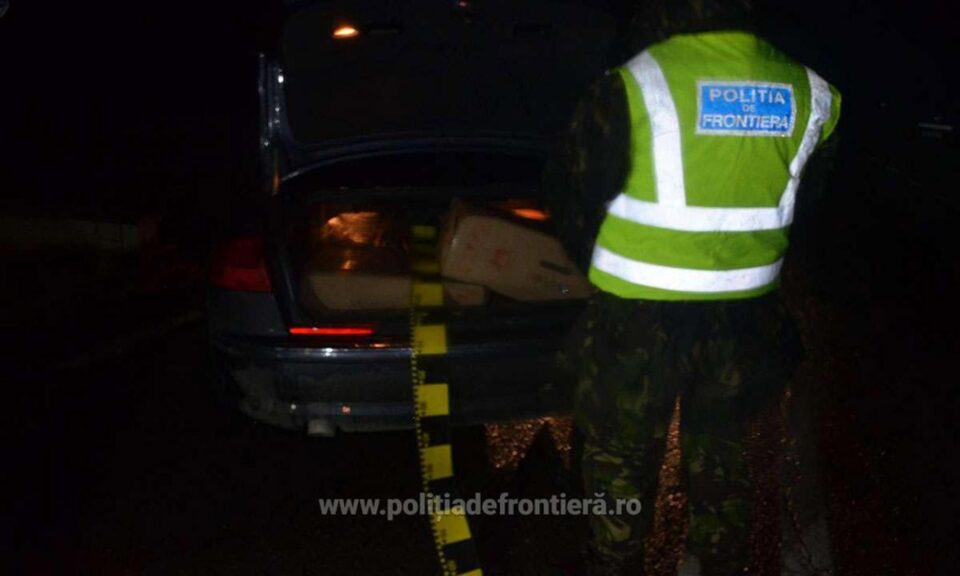 Focuri de armă pentru prinderea unor contrabandiști de țigări