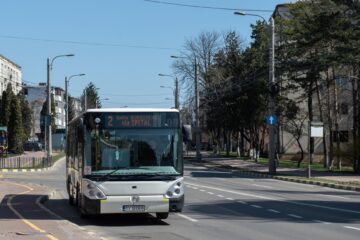 Autobuz al societății de transport public local din Suceava
