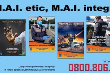 DGA le cere oamenilor să sune la 0800 806 806 pentru a semnala fapte de corupție din MAI