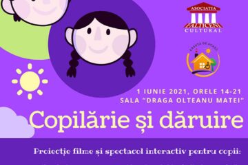Filme pentru copii și tablouri „caritabile”, pe 1 iunie, la Fălticeni