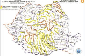 Codul galben de inundații, prelungit până duminică după-amiază