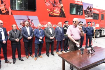 Dr. Raed Arafat, cu reprezentantii institutiilor implicate in organizarea caravanei