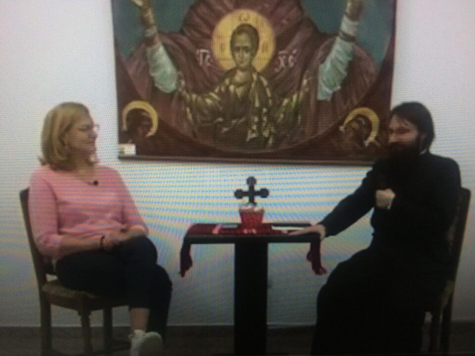 Elisabeta Lipă și pr. Justinian-Remus Cojocar