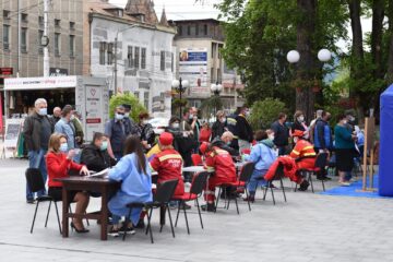 Caravana vaccinării la Câmpulung