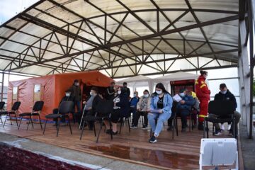 Caravana de vaccinare la Calafindești
