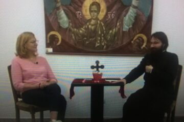 Elisabeta Lipă și pr. Justinian-Remus Cojocar