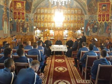 Biserica Școlii Militare de Jandarmi Fălticeni – 20 de ani de la sfințire