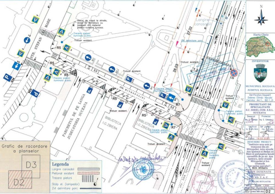 Proiectul de transformare cu sens unic a străzii Mitropoliei și prelungirea benzii carosabile de pe Ana Ipătescu Proiectul de transformare cu sens unic a străzii Mitropoliei și prelungirea benzii carosabile de pe Ana Ipătescu